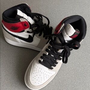 Nike Kids Sneakers - Red, Black, White